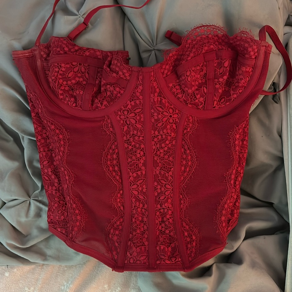 urban outfitters corset top